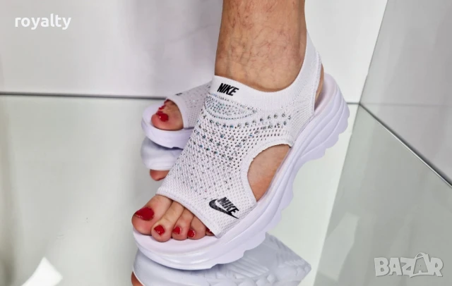Nike бели дамски сандали , снимка 12 - Сандали - 51224948