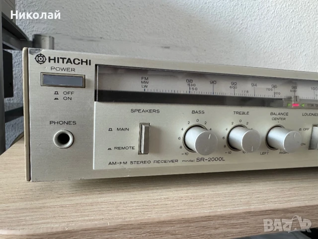 HITACHI SR-2000L РЕСИВЕР, снимка 2 - Ресийвъри, усилватели, смесителни пултове - 51144376