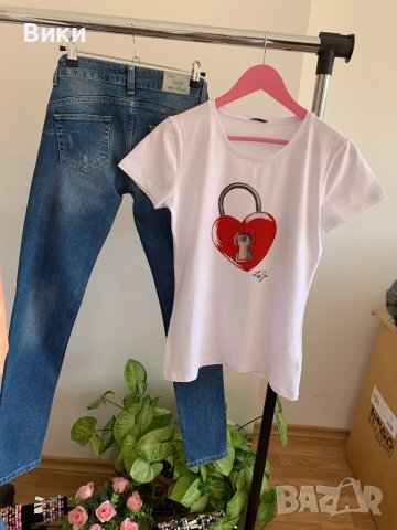 Дамски тениски Liu Jo, снимка 5 - Тениски - 41346798