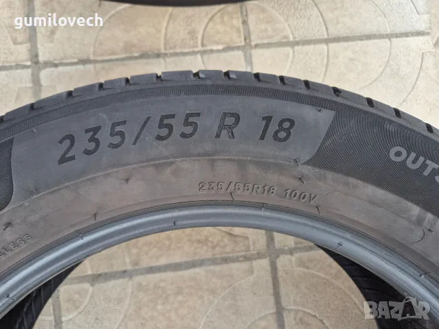2бр.летни гуми 235/55/18 100V Michelin , снимка 7 - Гуми и джанти - 56271613