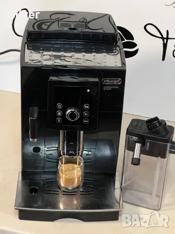 Кафемашина кафе автомат delonghı SMART CAPPUCCİNO с гаранция, снимка 5 - Кафемашини - 47489361
