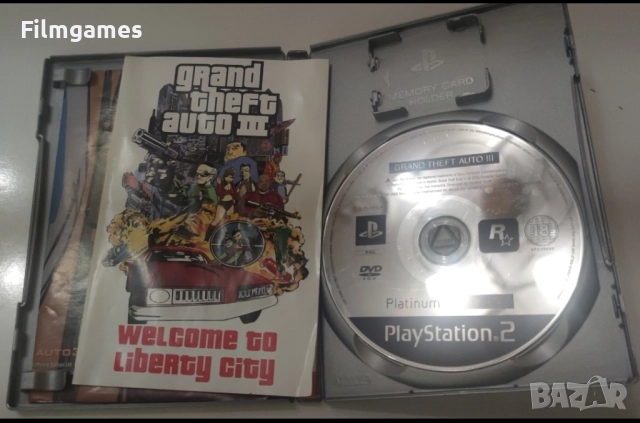PS2-Gta 3-Grand Theft Auto 3, снимка 2 - Игри за PlayStation - 51474116