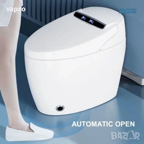 Мултифункционална смарт тоалетна F03 с биде, подгрев, сушене, масаж, снимка 2 - Други - 52484341