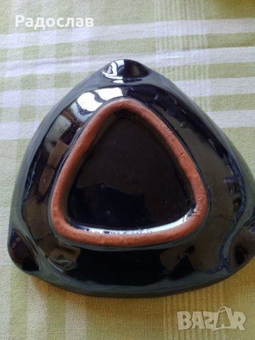 стар керамичен пепелник, снимка 3 - Други - 34357119