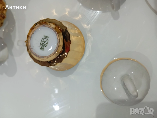 Порцеланов сервиз за кафе маркиран смесен, снимка 17 - Сервизи - 52540642