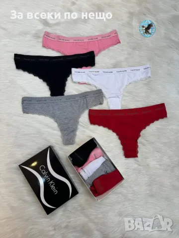 Calvin Klein 🔥 Victoria's Secret 🔥 Дамско Бельо С Кутия Код D1953, снимка 3 - Бельо - 49350189