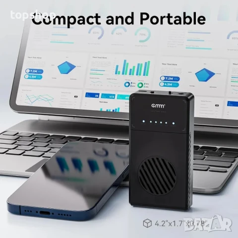 НОВА Докинг станция NVMe Clone, 10Gbit/s Dual-Bay Tool-Free USB C към NVME, снимка 5 - Друга електроника - 50542606