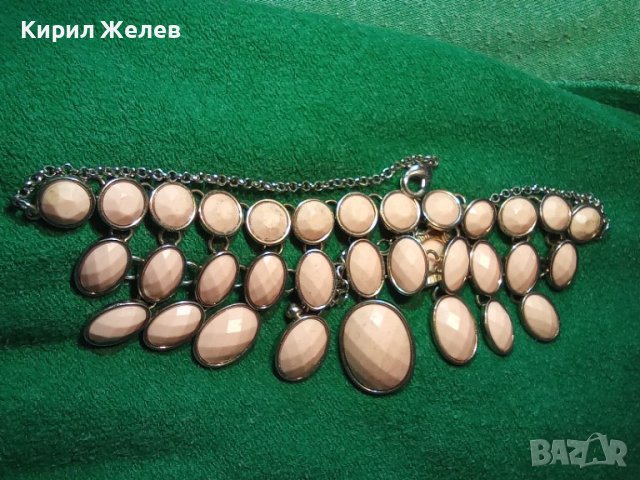 РЕТРО АРТИСТИЧНО КОЛИЕ ОГЪРЛИЦА 74941, снимка 4 - Колиета, медальони, синджири - 29755490