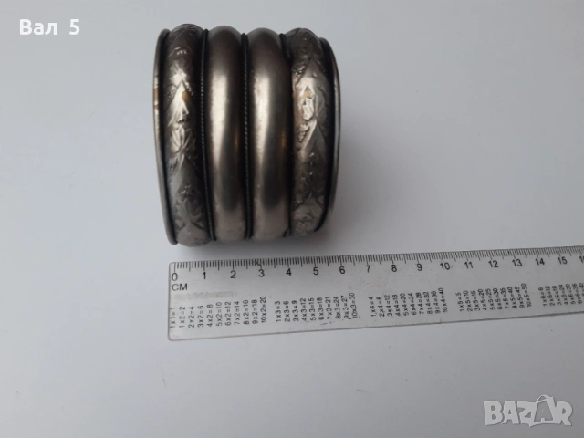 Стар накит възрожденски тип - гривна, снимка 4 - Антикварни и старинни предмети - 53511327