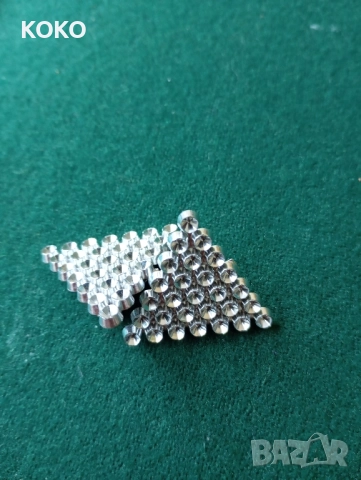 Обеци с клипс , снимка 3 - Обеци - 51859443