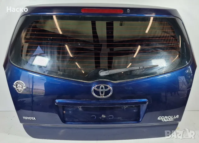 Заден Капак Задна Врата Багажник Задно Стъкло Toyota Corolla Verso Тойота Корола Версо 2004г-2008г