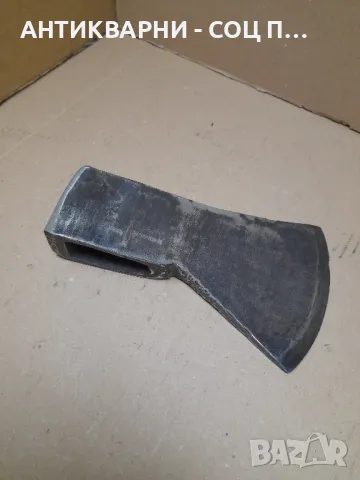 Стара Немска Брадва Топор Тегло 1.500кг. Номер 1., снимка 2 - Антикварни и старинни предмети - 48286752