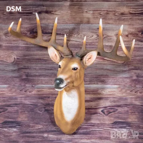 Декорация За Стена Елен с Рога 65х55см