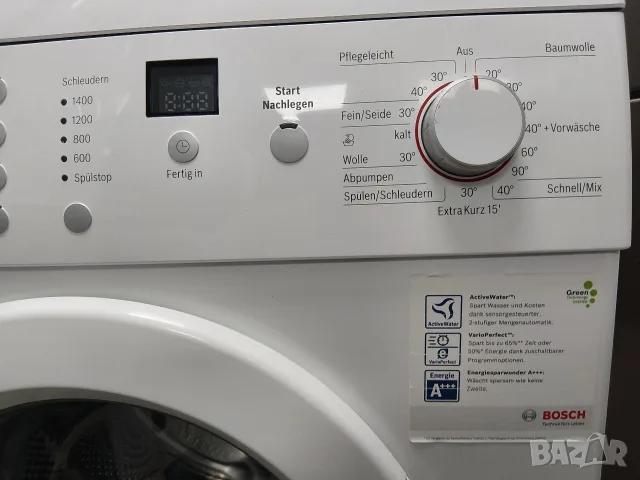 Пералня Бош Bosch Maxx6 A+++ 6кг Made in Germany с 2 години гаранция! , снимка 3 - Перални - 56229726