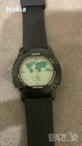 Casio abx-20 twincept databank alarm world time lcd watch 1349