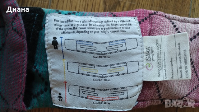 Ергономична Раница Isara Quick Full Buckle, снимка 4 - Кенгура и ранички - 52876329
