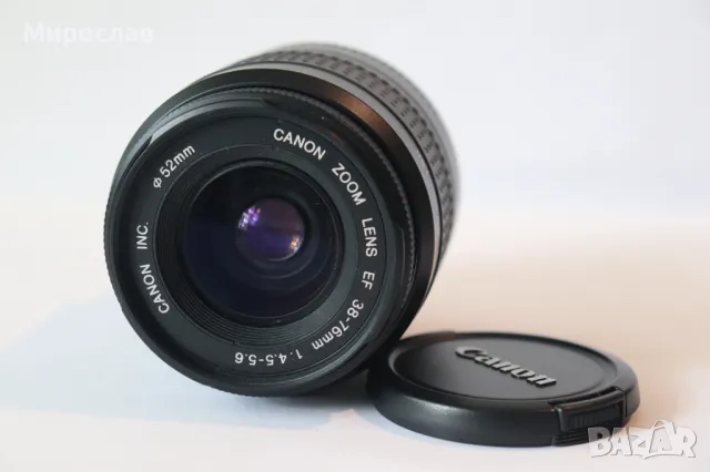 CANON ZOOM LENS   38-76 mm  0.58/1.9 ft  ОБЕКТИВ ФОТОАПАРАТ , снимка 3 - Обективи и филтри - 50287431