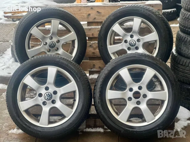 5х112 Джанти 16 цола VW Голф Кади Пасат Тоуран 5x112 Passat Caddy Golf, снимка 5 - Гуми и джанти - 53101528