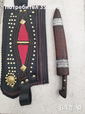 Стар овчарски нож каракулак , снимка 6 - Антикварни и старинни предмети - 53734816