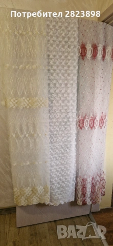 Ушити пердета с кукички 300ширина 250дължина , снимка 3 - Пердета и завеси - 53405356