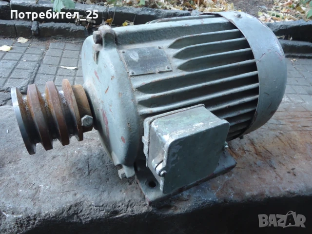 Трифазен ел. мотор 3KW - 1400 об/м., снимка 7 - Електродвигатели - 51232073