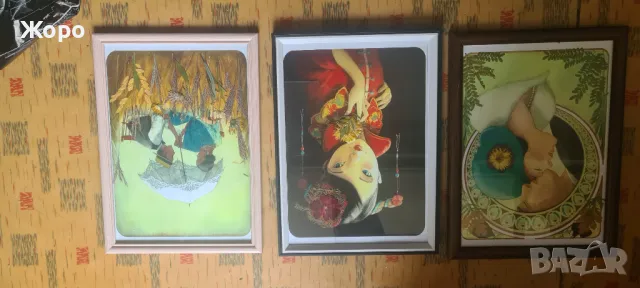 Картини сьс сухи цветя, снимка 2 - Картини - 48941144