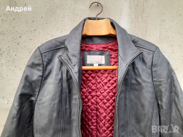 Дамско кожено яке #3, снимка 2 - Якета - 44633940