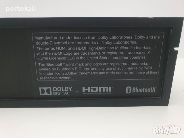 +Гаранция! Bluetooth HDMI FM AUX Тонколона колона Ikea Uppleva, снимка 5 - Слушалки и портативни колонки - 41346149