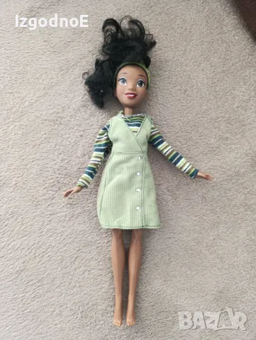 2015 Disney Princess Tiana Doll (2015) Hasbro Принцесата и жабокът , снимка 2 - Кукли - 48586196