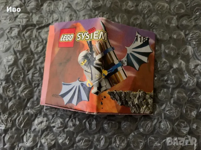 Книжка с инструкции за сглобяване на lego system 1187