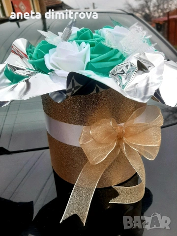 Букет в луксозна кутия 