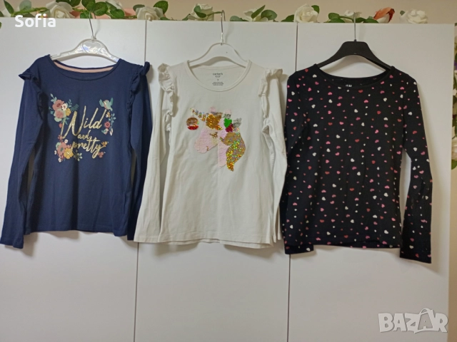 Рокли и блузи за момиче размер 6-8г, снимка 9 - Детски рокли и поли - 52887211