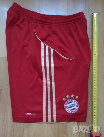 Bayern Munchen / ADIDAS / детски футболни шорти на Bayern Munich , Байерн Мюнхен за ръст 164см. , снимка 11 - Детски къси панталони - 41925048