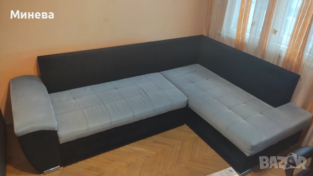 Ъглов диван за хол , снимка 6 - Дивани и мека мебел - 52355639