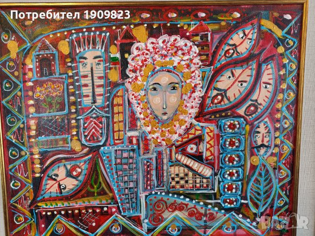 Маслена картина, снимка 4 - Картини - 41350763