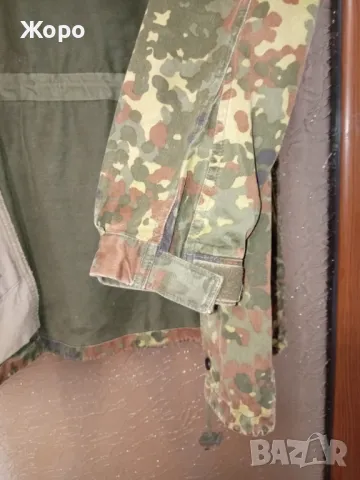 Камуфлажна шуба яке с качулка Германия БУНДЕСФЕР, снимка 13 - Екипировка - 48272506