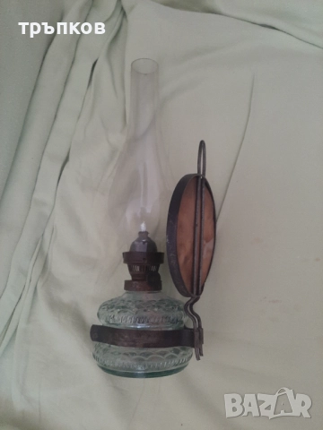 стара газова лампа, снимка 2 - Други ценни предмети - 51627197