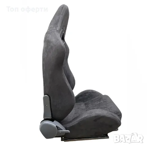 Спортни седалки за МПС - 1052 Черна с черен конец, снимка 3 - Аксесоари и консумативи - 48677678