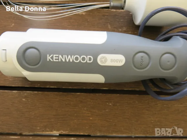 Пасатор Kenwood Triblade HDP30 (800W) с 4 приставки, снимка 9 - Чопъри и пасатори - 56338585