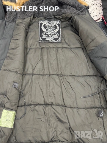Мъжка парка ALPHA INDUSTRIES. Размер XL, снимка 9 - Якета - 53277663