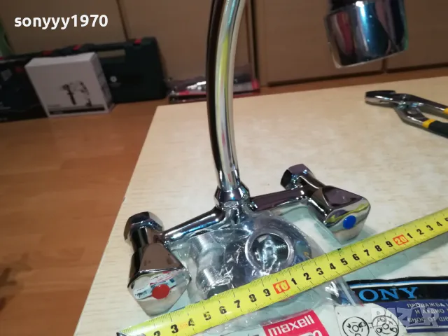 ЧЕШМА СМЕСИТЕЛ ЗА СТЕНЕН МОНТАЖ 2011241756, снимка 8 - Смесители - 48042141