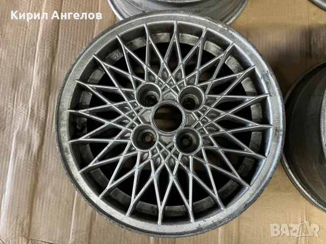 Ретро алуминиеви джанти 14 цола 4x100, снимка 6 - Гуми и джанти - 56144127