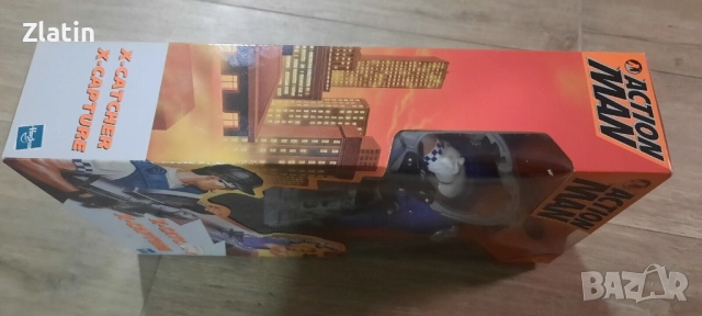Рядка колекционерска фигурка „Action Man X-Catcher“ (Hasbro, 1999), снимка 10 - Колекции - 52171093