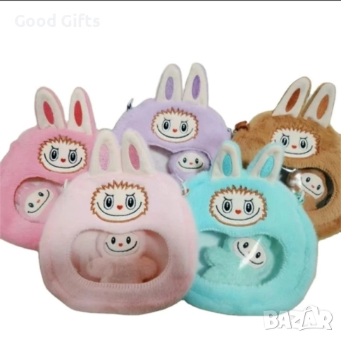 Плюшена Чанта Лабубу с плюшена играчка Лабубу, Labubu чанта , снимка 7 - Плюшени играчки - 51451867