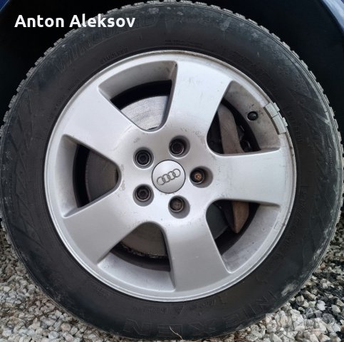 От Audi-Ronal 16ки 5/112 7J×16H2 ET45, снимка 2 - Гуми и джанти - 35859451