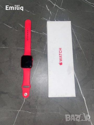 Apple Watch Series 9 45mm - червен, снимка 1