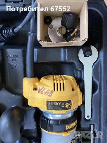 Продавам комбинирана фреза/рутер DeWalt D26204, снимка 2 - Други инструменти - 44599789