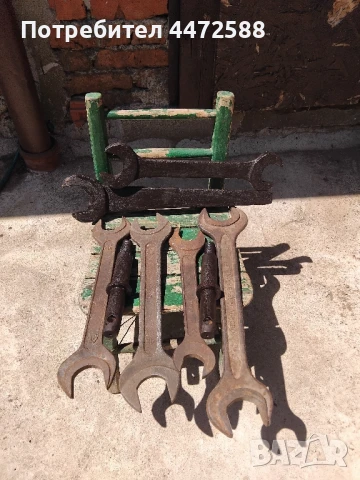 компресори гаечни и глухи ключове 50,55 41,46 32,36 и други части и артикули за земеделски машини , снимка 2 - Ключове - 51018560