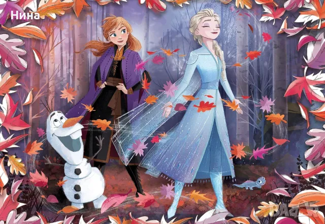Пъзел Frozen/ Елза и Анна, снимка 2 - Игри и пъзели - 49238519