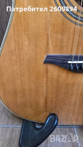 Vintage VEC 1100N all solid акустична китара , снимка 3 - Китари - 55836661